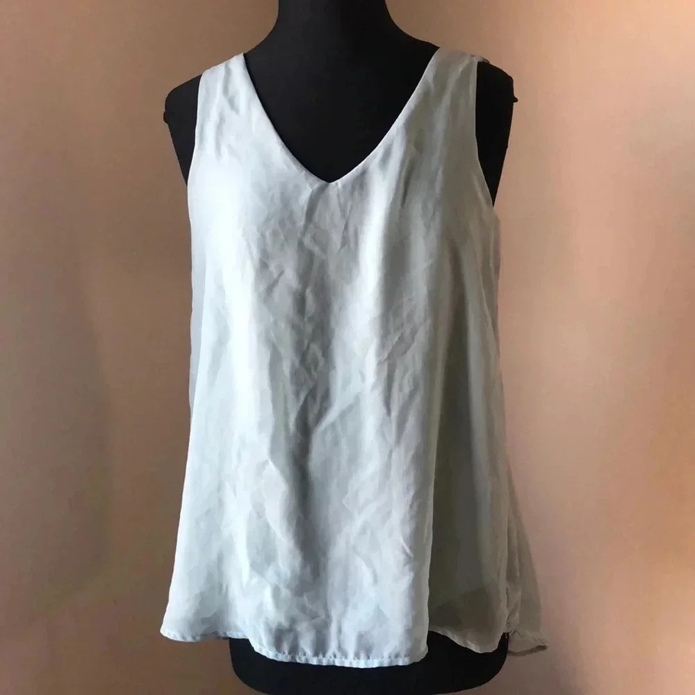 Vera Wang Blueish Teal Tank